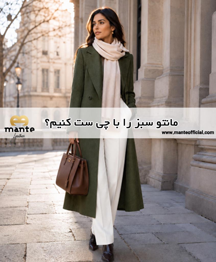 مانتو سبز را با چی ست کنیم؟