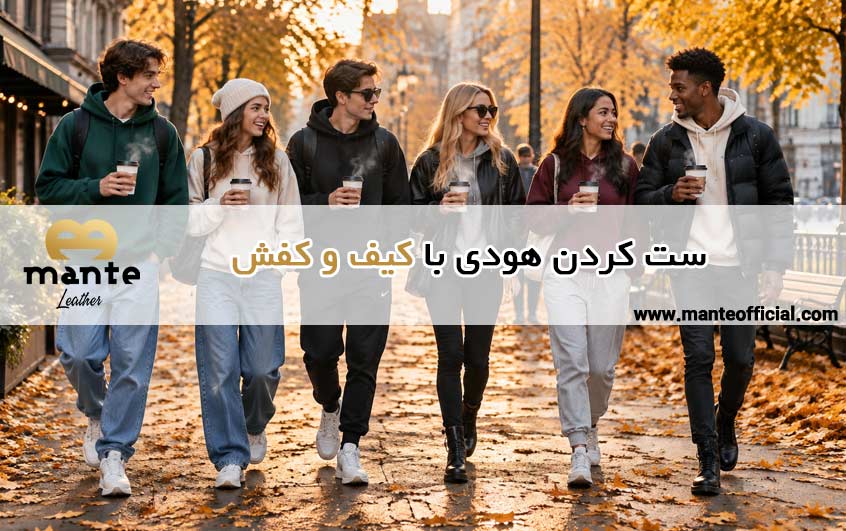ست کردن هودی با کیف و کفش